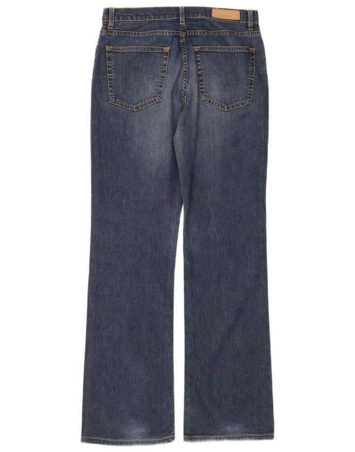 Lacoste Womens Bootcut Jeans Size 40 Medium W27 L31 Blue Cotton