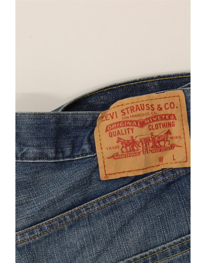 LEVI'S Womens Denim Shorts W32 Large  Blue Vintage Levi's and Second-Hand Levi's from Messina Hembry 
