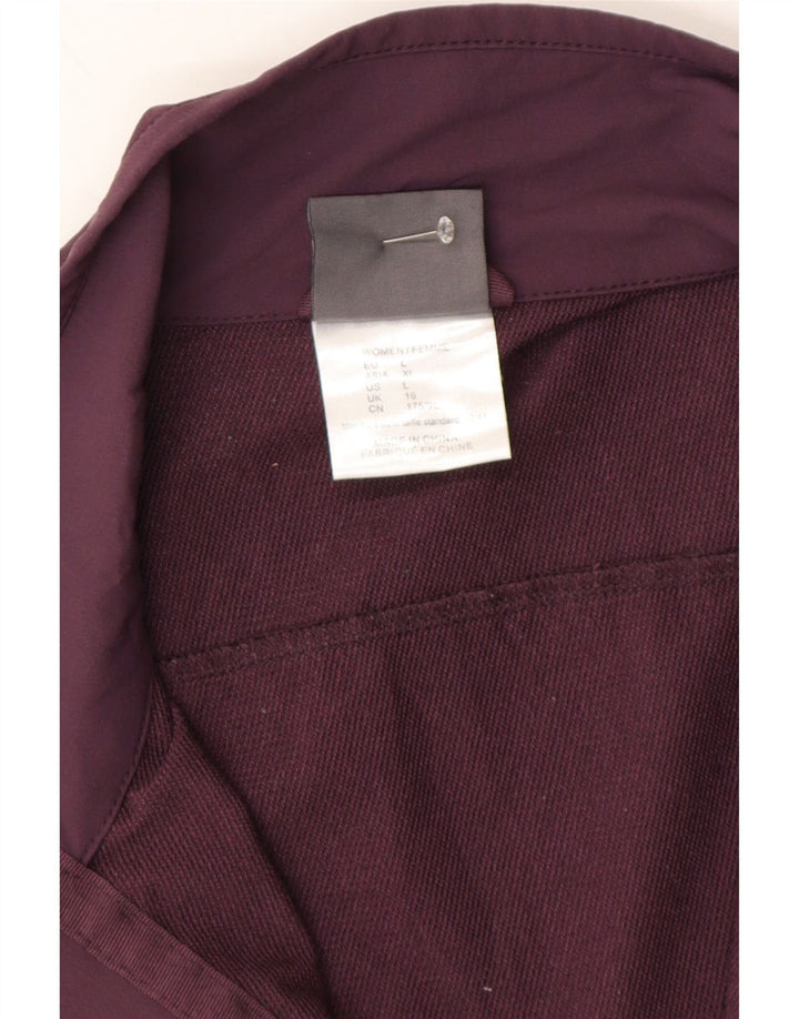 JACK WOLFSKIN Womens Tracksuit Top Jacket UK 16 Large Purple Vintage Jack Wolfskin and Second-Hand Jack Wolfskin from Messina Hembry 