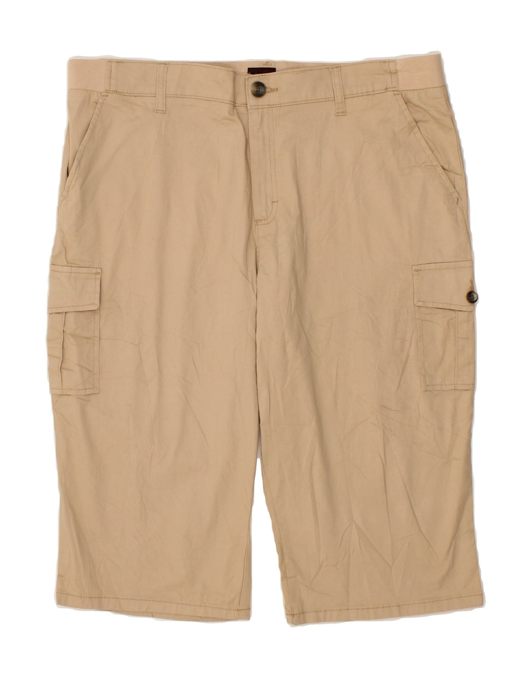 LEE Womens Cargo Shorts US 18 2XL W38  Beige Cotton Vintage Lee and Second-Hand Lee from Messina Hembry 