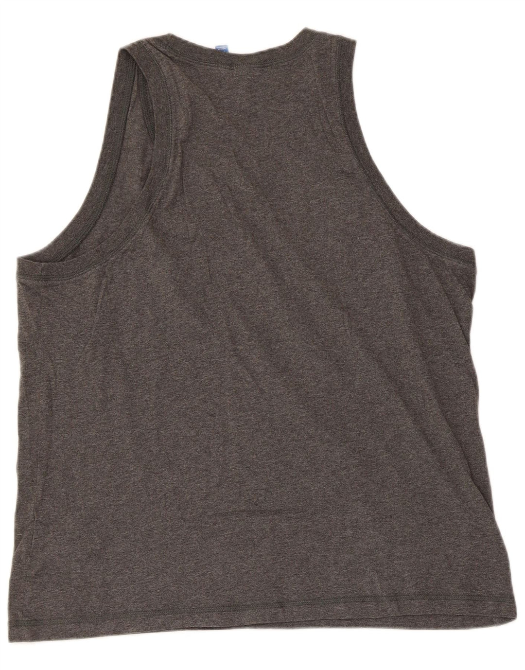 Adidas Mens Graphic Vest Top Large Grey Cotton