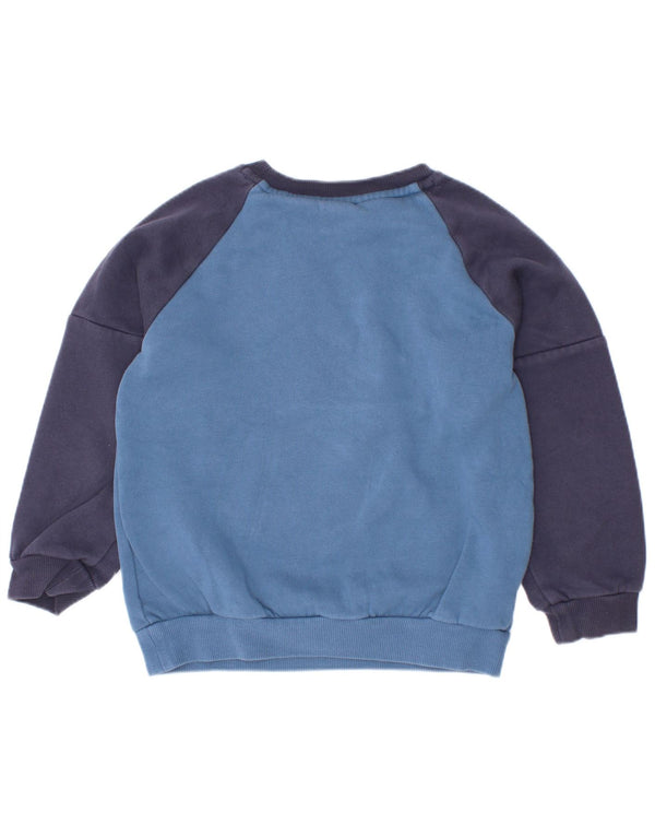 Felpa con grafica Adidas per ragazzi, 2-3 anni, colore blu navy