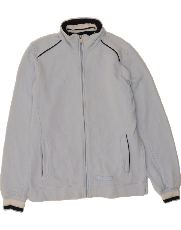 CHAMPION Womens Easy Fit Tracksuit Top Jacket UK 10 Small Blue Vintage Champion and Second-Hand Champion from Messina Hembry 