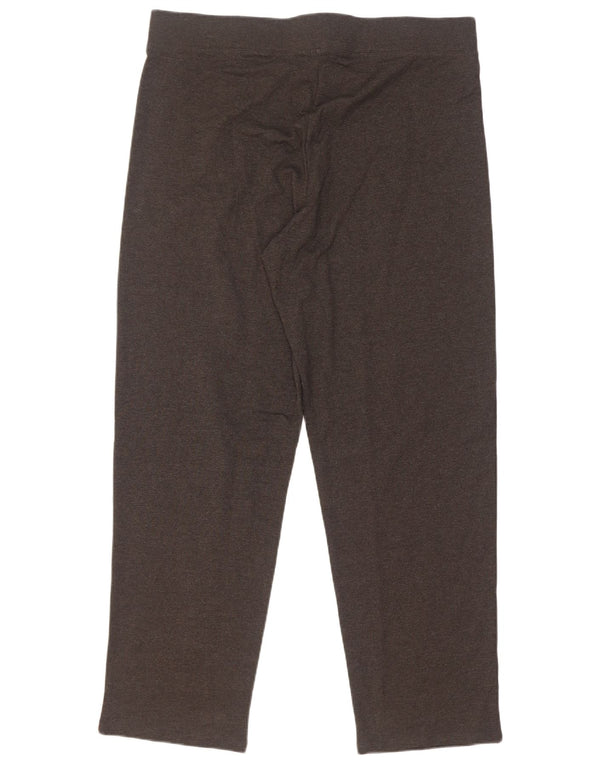 Marks & Spencer Damen Leggings UK 18 XL Graue Baumwolle