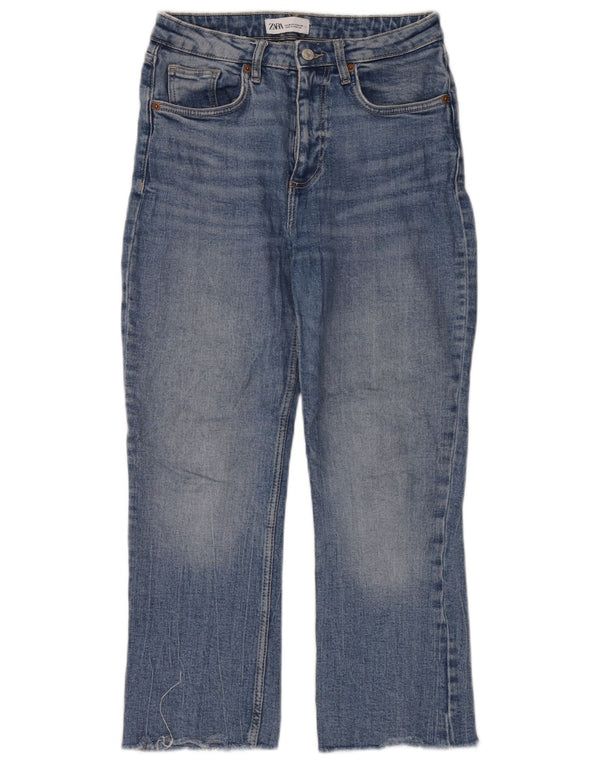 Jeans Bootcut da donna Zara EU 36 XS W26 L25 Blu