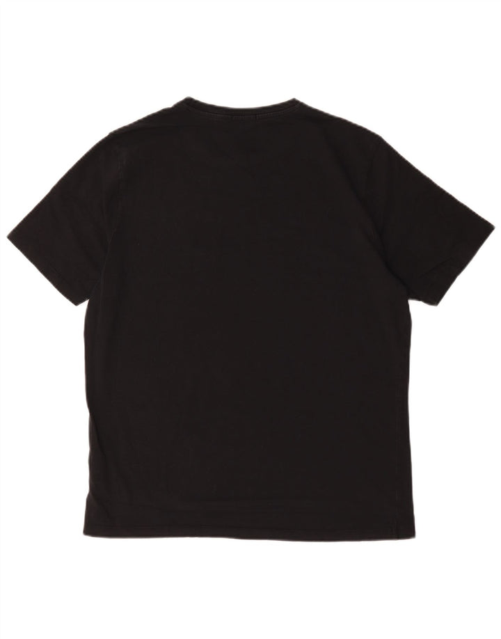 Liu Jo Mens T-Shirt Top Large Black Cotton