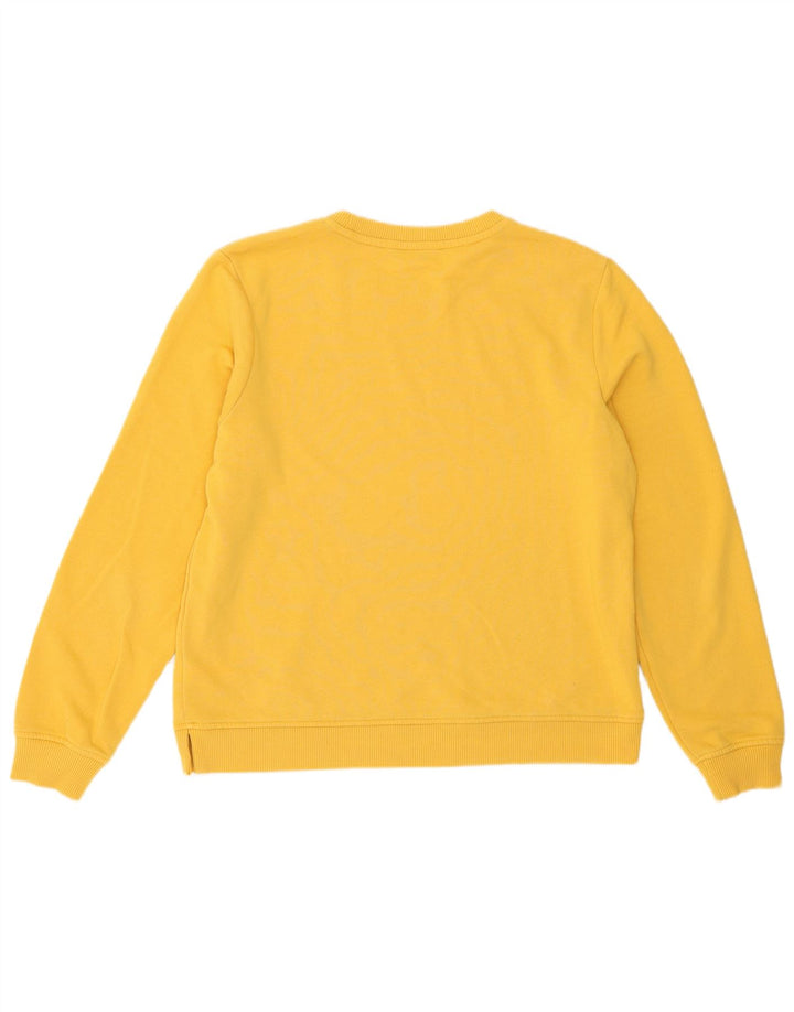 Tommy Hilfiger Dame Sweatshirt Jumper UK 14 Medium Gul