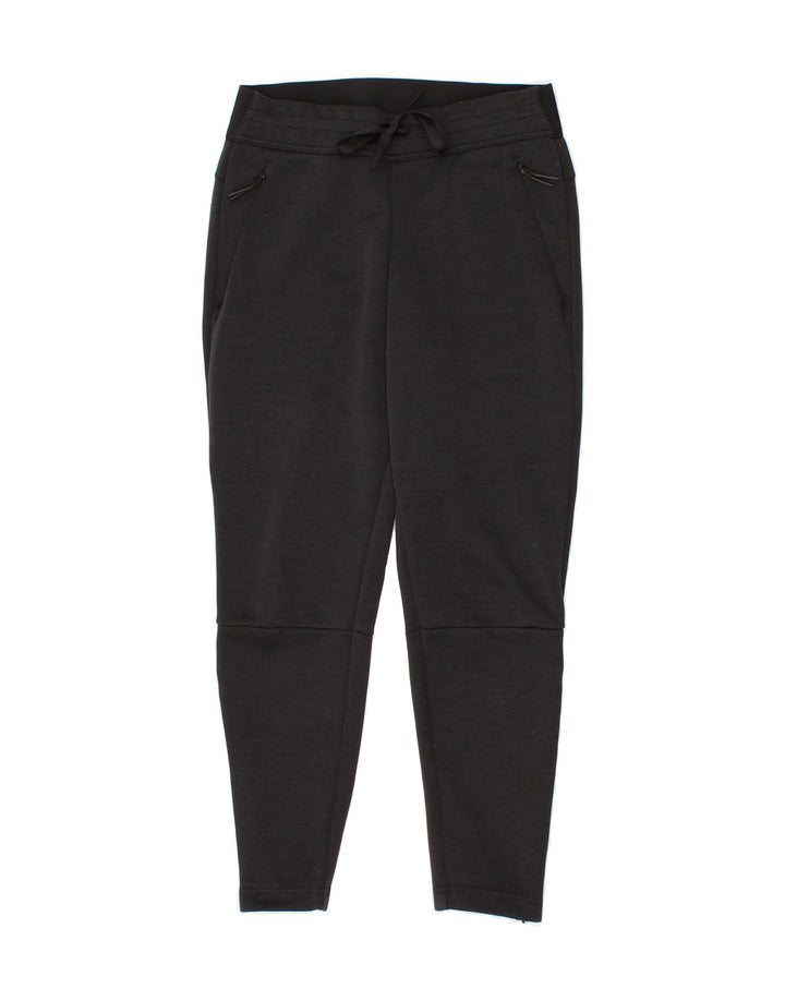 ADIDAS Womens Tracksuit Trousers UK 8/10 Small  Black Polyester Vintage Adidas and Second-Hand Adidas from Messina Hembry 
