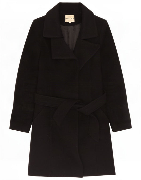 Γυναικείο παλτό Reiss Oversized UK 10 Small Black Wool