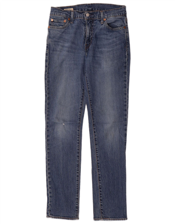 LEVI'S Mens 511 Slim Jeans W30 L32 Blue Cotton