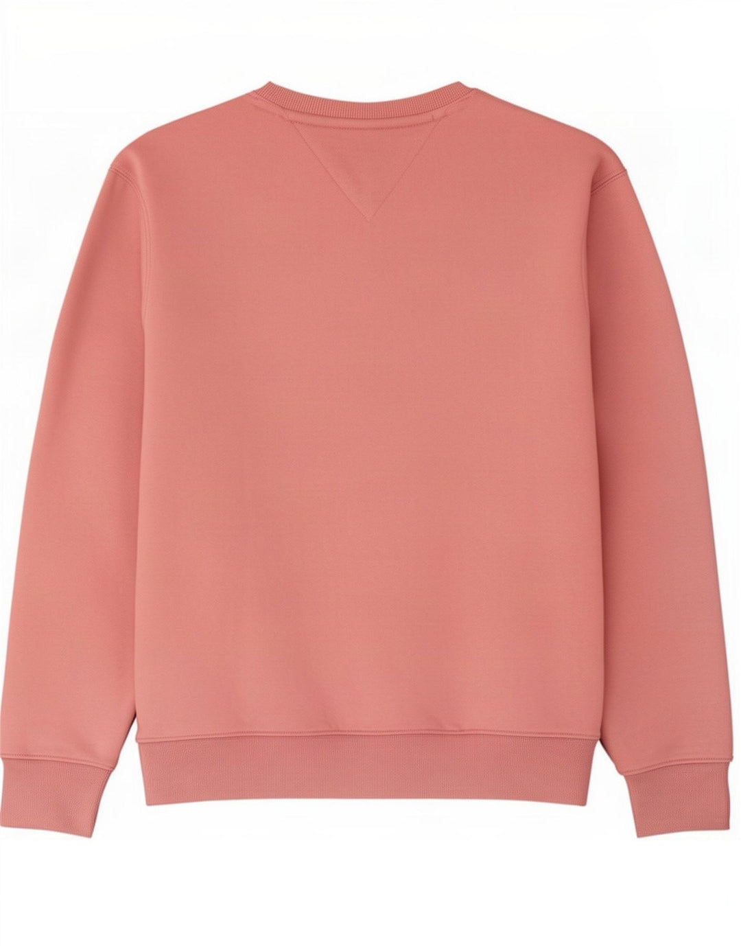 Tommy Hilfiger Herre Sweatshirt Jumper Large Pink Bomuld