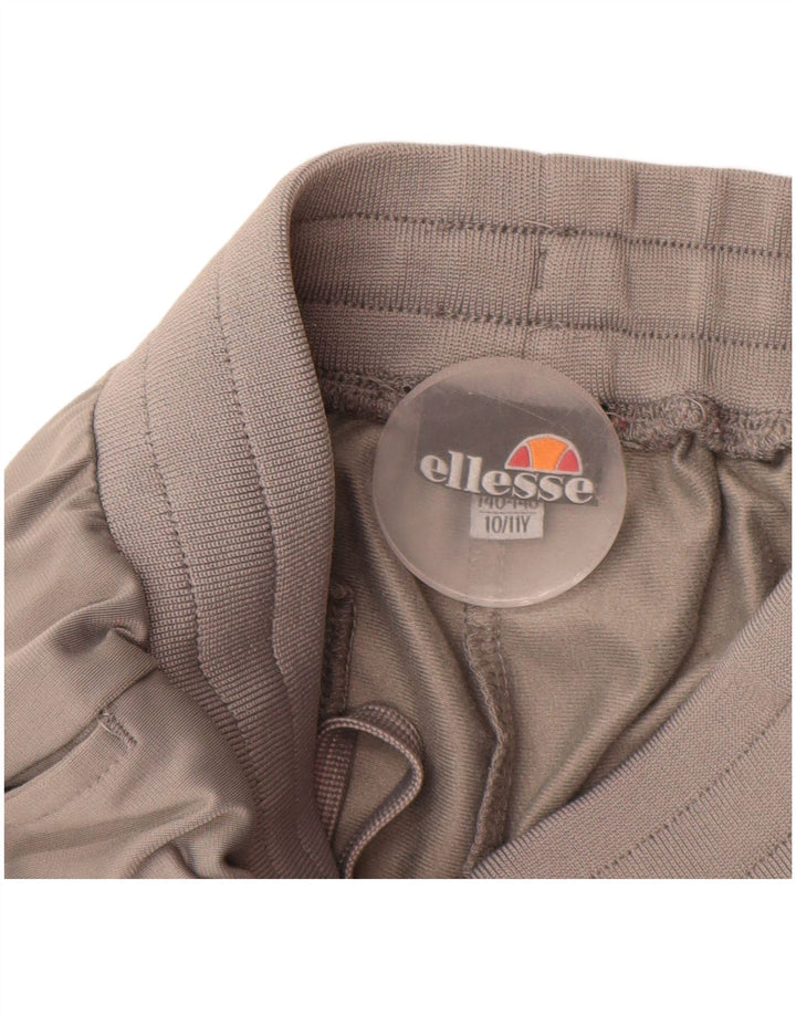 ELLESSE Boys Tracksuit Trousers Joggers 10-11 Years  Grey Polyester Vintage Ellesse and Second-Hand Ellesse from Messina Hembry 