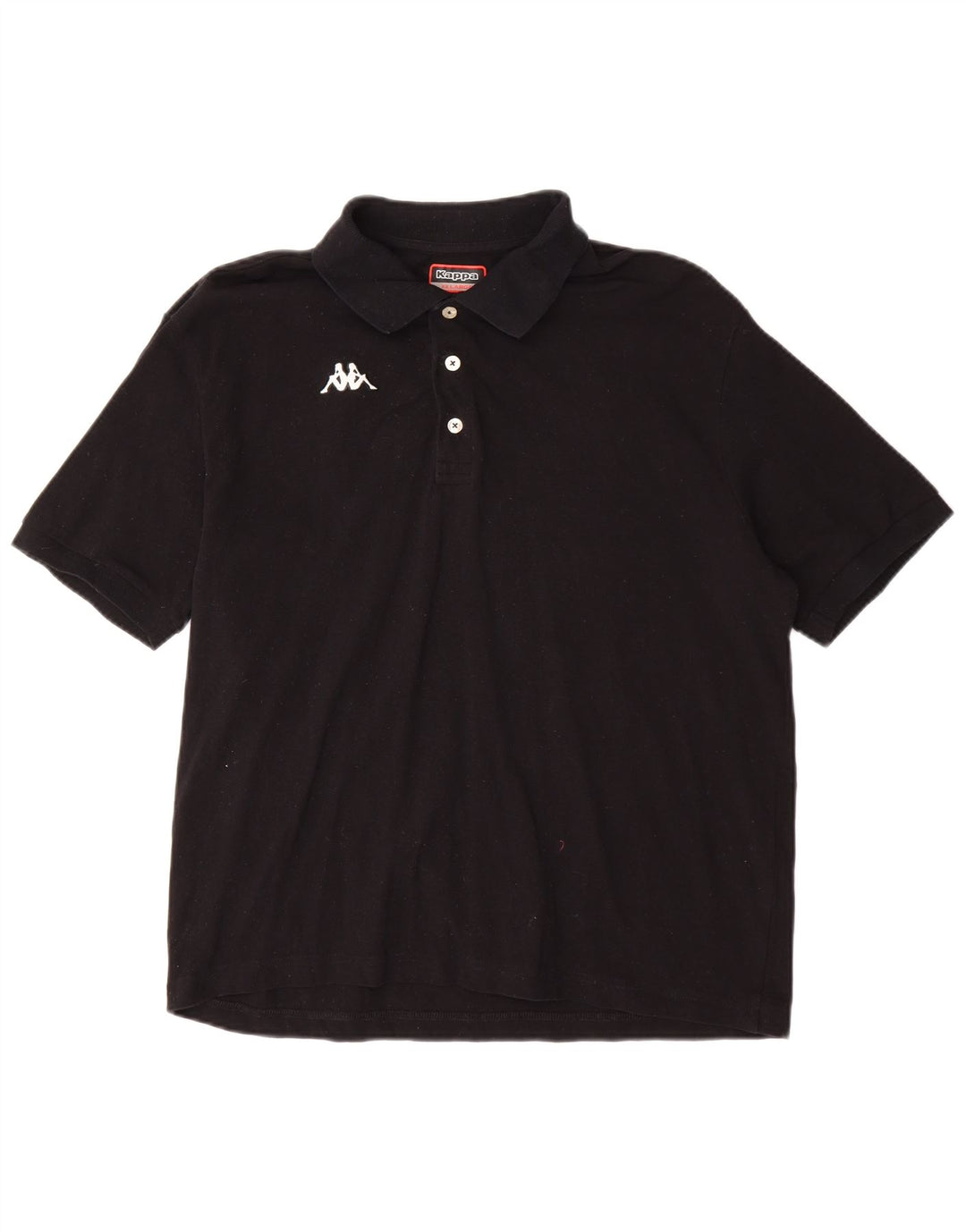 KAPPA Mens Polo Shirt 2XL Black