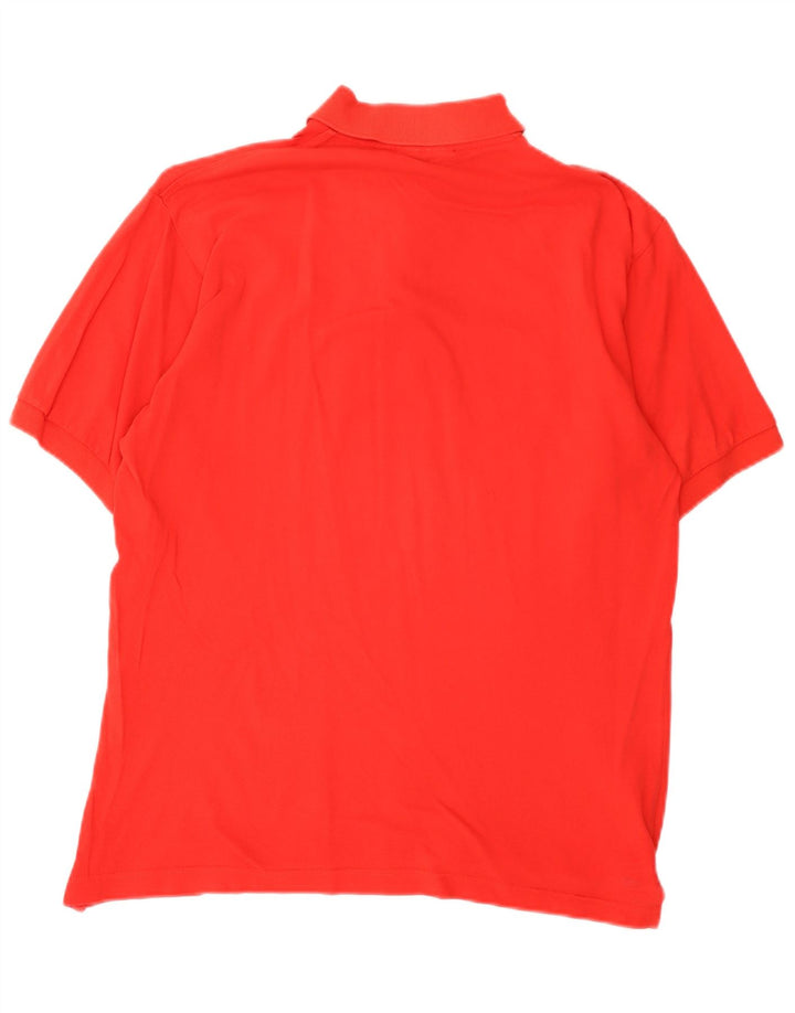 Sergio Tacchini Mens Polo Shirt IT 48 Medium Red