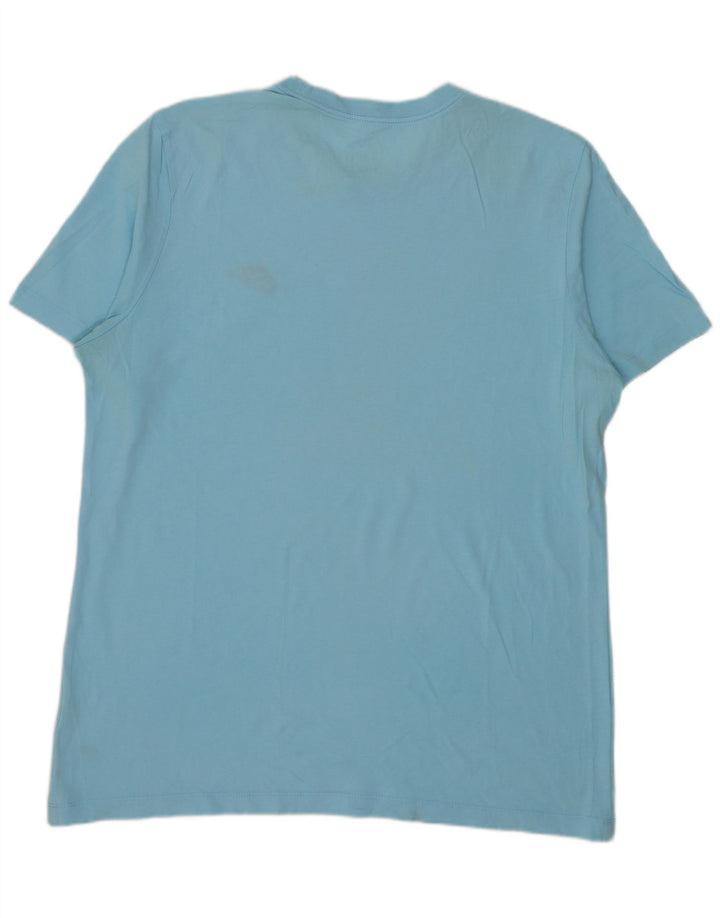NIKE Mens T-Shirt Top Large Blue