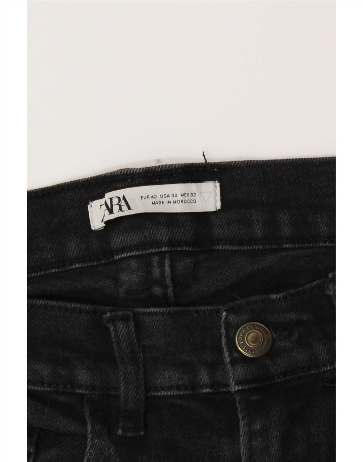 Zara Mens Slim Jeans EU 42 Large W32 L30 Grey