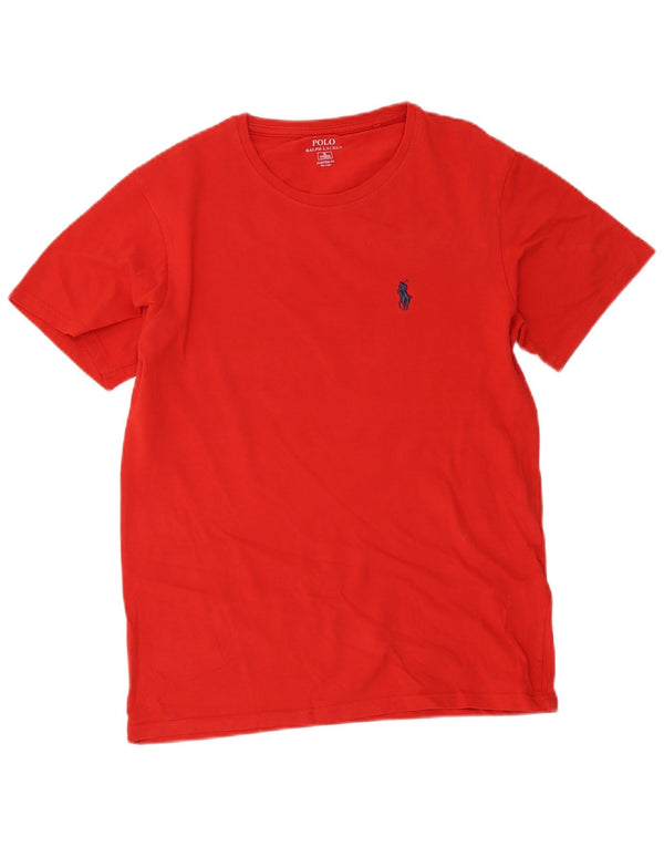 Polo Ralph Lauren Mens Custom Fit T-Shirt Top Medium Red Cotton