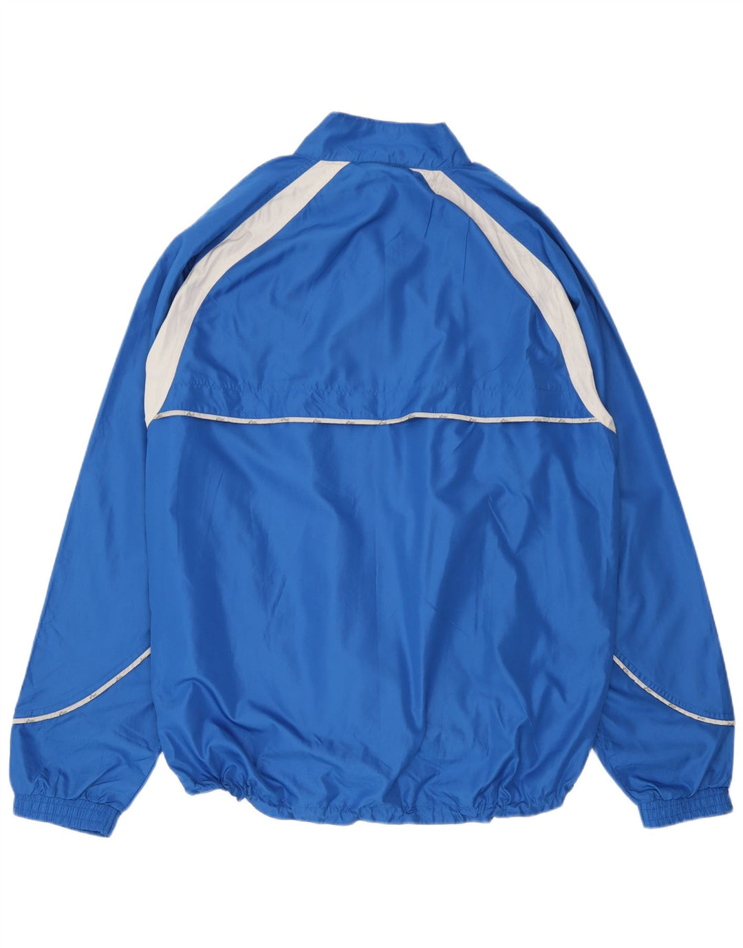 Giacca sportiva da uomo con grafica Asics XL Blu Colourblock in microfibra