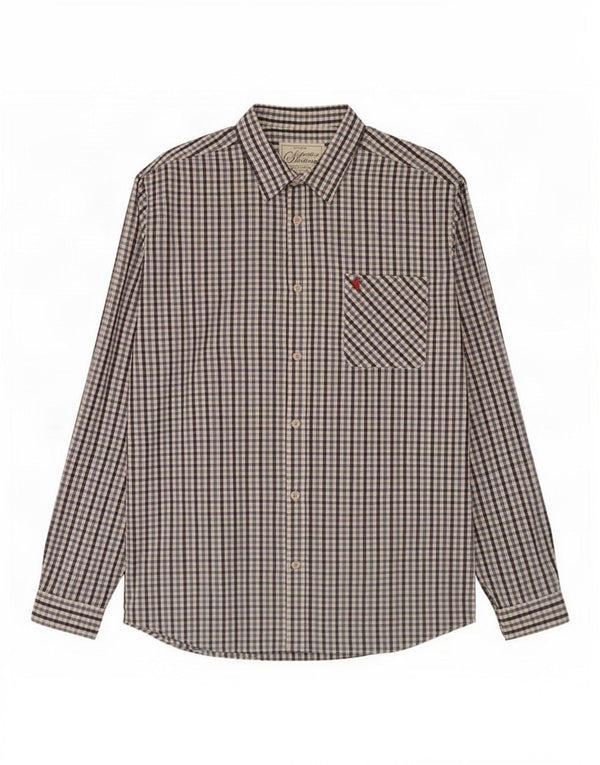 Joules Chemise Homme XL Bleu Vichy Coton