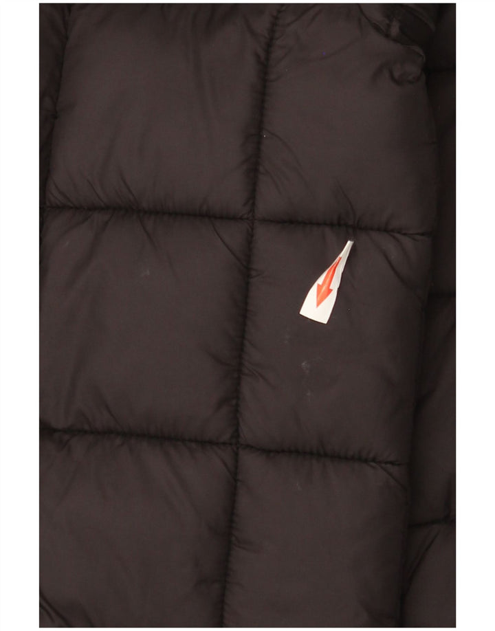 Fila Boys Hooded Padded Jacket 13-14 Years Black