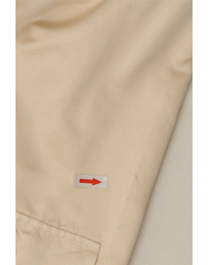 Dolce & Gabbana Womens Overcoat UK 14 Medium Off White Silk