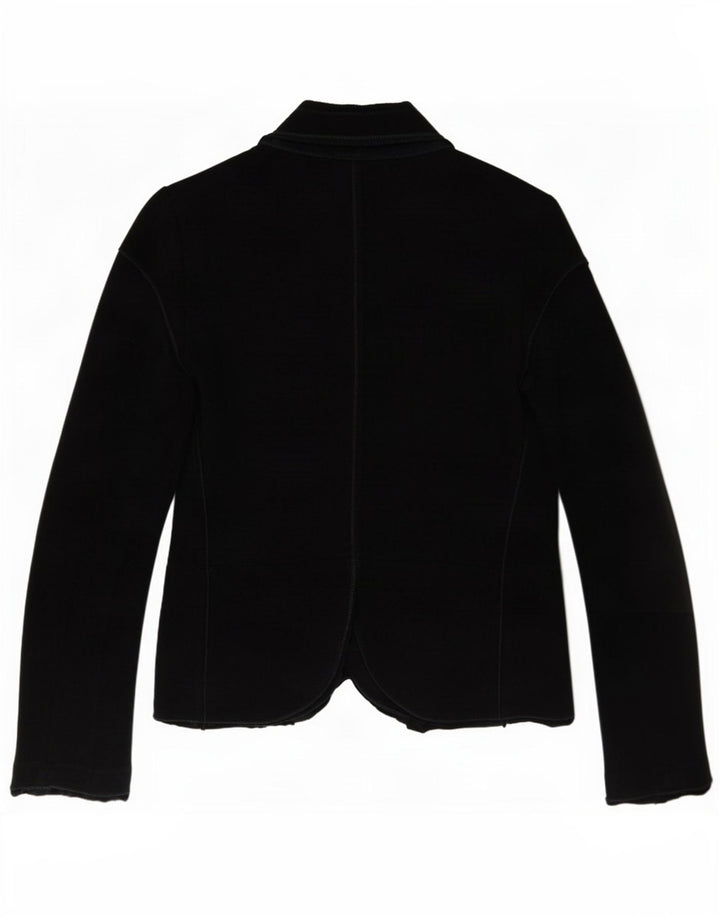 Marithe François Girbaud Veste Blazer 5 Boutons Femme IT 42 Noir Moyen