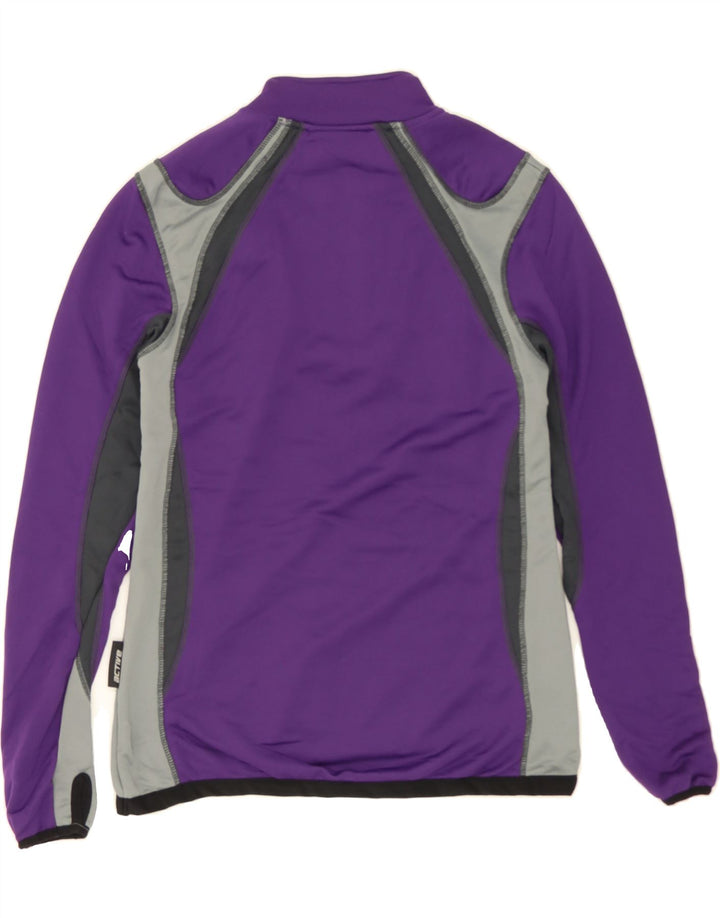 MOUNTAIN WAREHOUSE Womens Pullover Tracksuit Top UK 14 Medium Purple Vintage Mountain Warehouse and Second-Hand Mountain Warehouse from Messina Hembry 