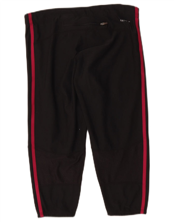 Nike Womens Dri Fit Capri Leggings UK 12 Medium Black