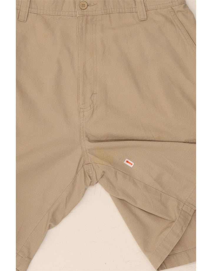 CHAPS Mens Cargo Shorts W34 Large  Beige Cotton Vintage Chaps and Second-Hand Chaps from Messina Hembry 