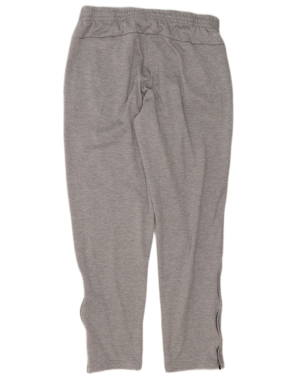 Pantaloni da tuta da uomo Adidas Large in poliestere grigio