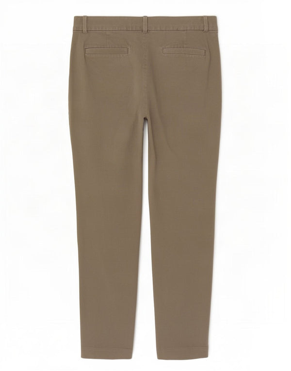 Damskie, obcisłe spodnie Gap US 8 Medium W30 L25, bawełna khaki
