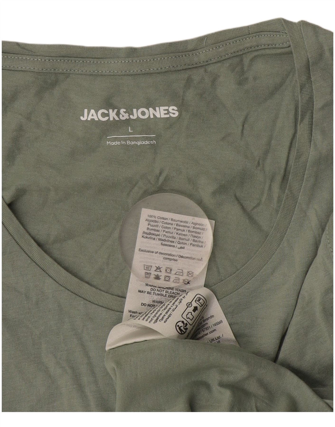 Jack & Jones Herrevest Top Stor Khaki Bomuld