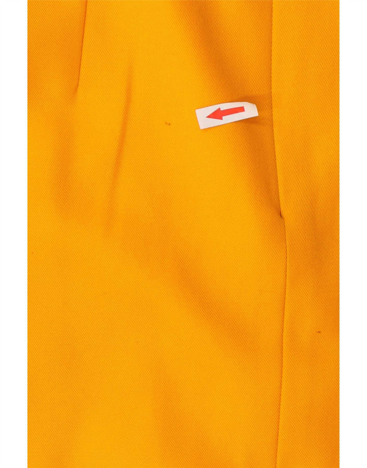 Vintage Damen A-Linienrock W30 Mittelorange Wolle