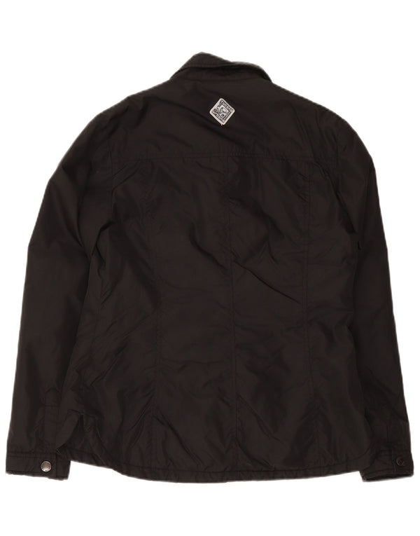 Tucano Urbano Dame Oversized Utility Jacket IT 38 XS Sort Polyamid
