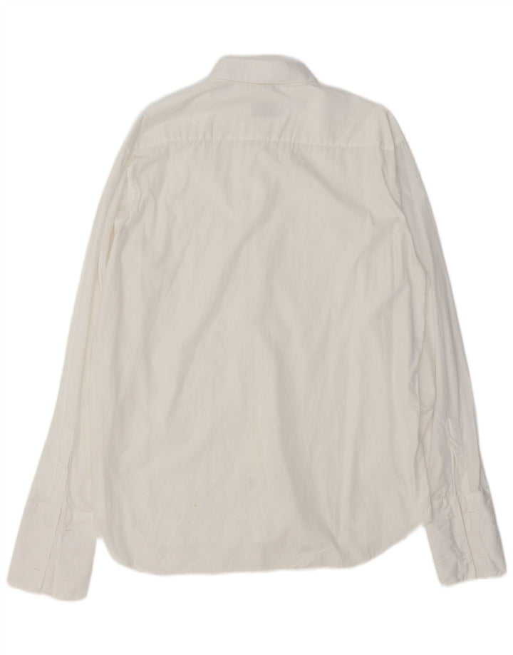Ingram Mens Formal Shirt XL White Cotton