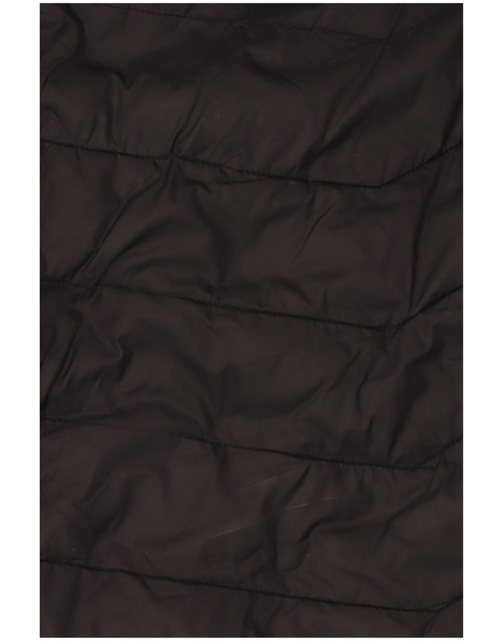 Giacca imbottita con cappuccio ZARA da uomo UK 36 piccola nera
