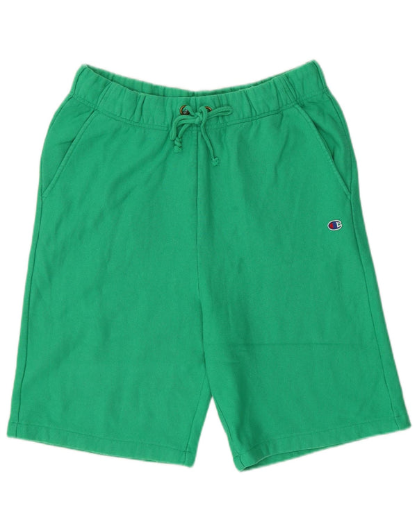 Champion Mens Sport Shorts Medium  Green Cotton