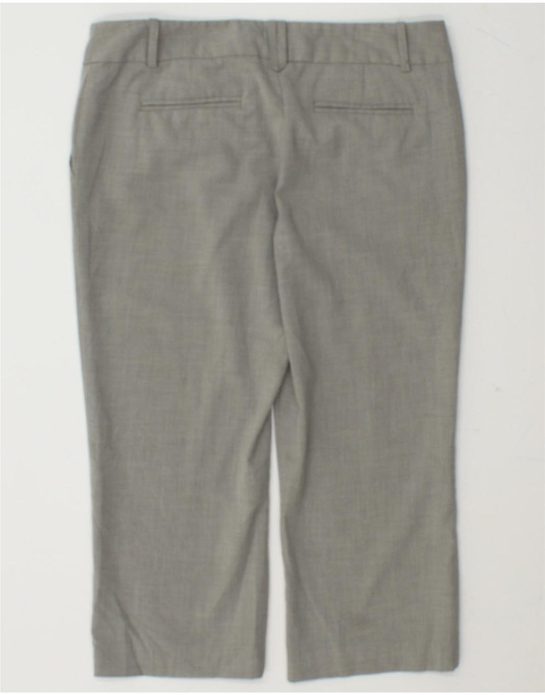 MOSSIMO Womens Stretch Capri Trousers US 8 Medium W32 L20 Grey Polyester Vintage Mossimo and Second-Hand Mossimo from Messina Hembry 