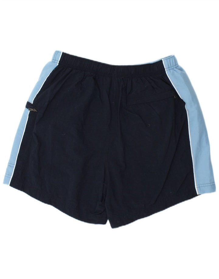 Marks & Spencer Mens Swimming Shorts Medium Navy Blue Colourblock