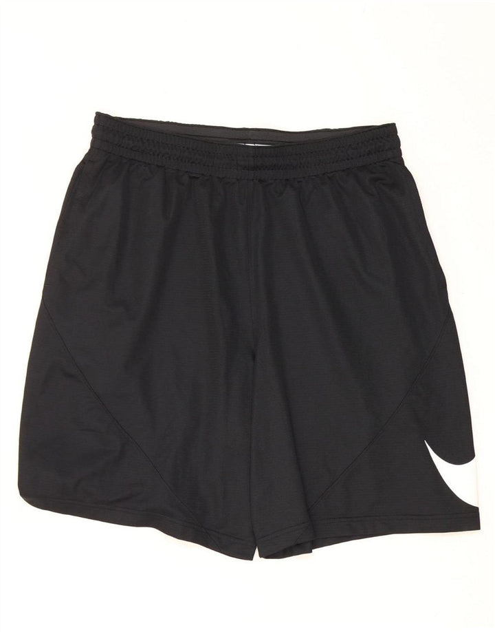 Pantaloncini sportivi Nike Dri Fit Graphic da uomo 2XL poliestere nero