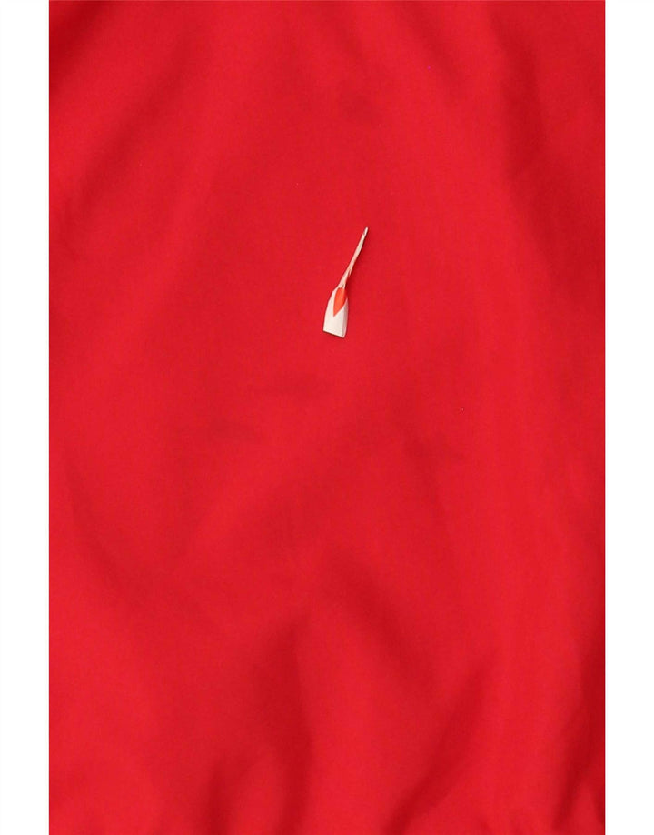 Giacca da tuta da uomo Umbro in poliestere color block rosso medio