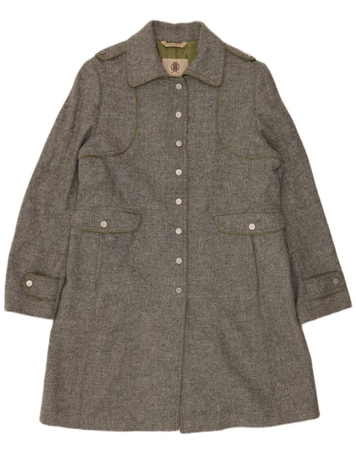 Dolomiten Womens Overcoat IT 48 XL Grey Flecked Wool