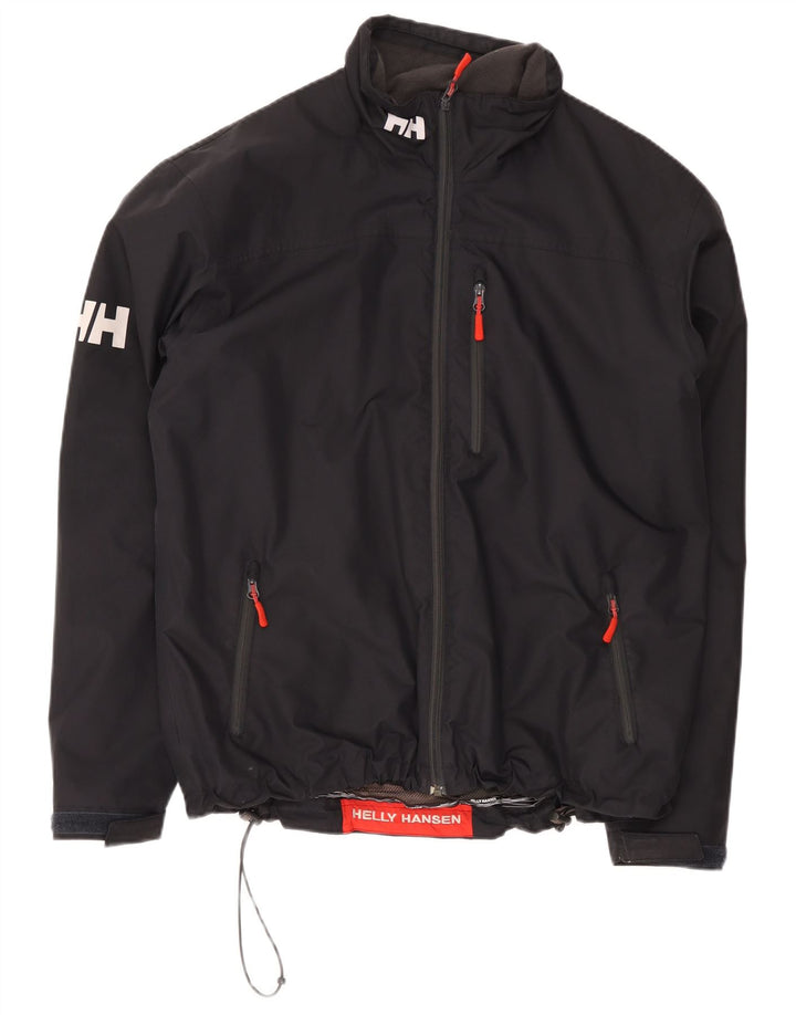 Helly Hansen Herre Graphic Windbreaker Jacket UK 42 XL Sort Polyester