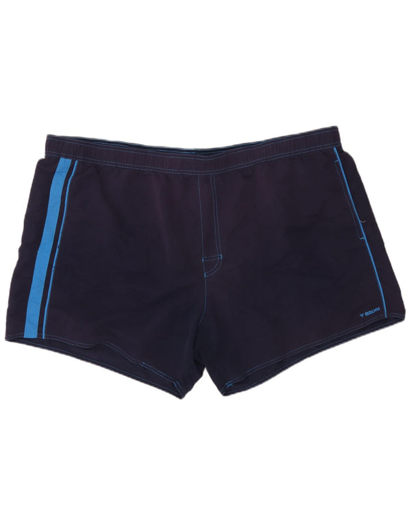 Pantaloncini da bagno da uomo Brugi 4XL Poliestere color block blu navy