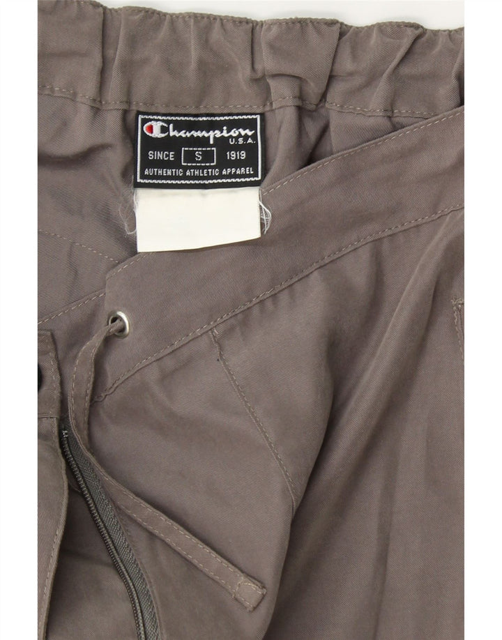 CHAMPION Womens Straight Trousers Small W26 L31 Brown Vintage Champion and Second-Hand Champion from Messina Hembry 