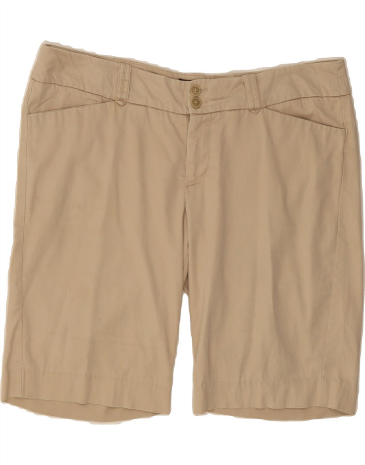 MOSSIMO Womens Casual Shorts US 12 Large W36  Beige Cotton Vintage Mossimo and Second-Hand Mossimo from Messina Hembry 