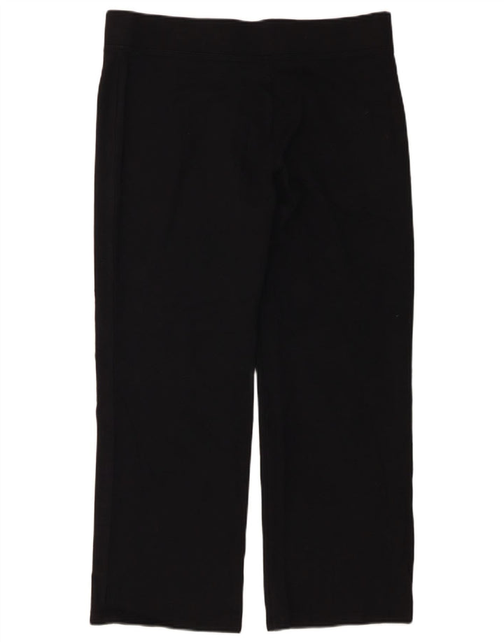 MARKS & SPENCER Womens Leggings UK 14 Large  Black Cotton
