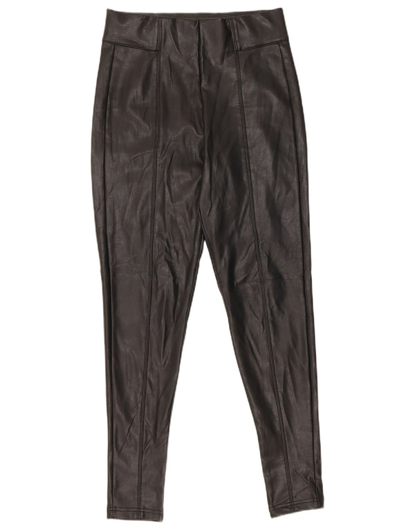 Женские узкие брюки Marks & Spencer UK 8, маленькие W27 L27, черные