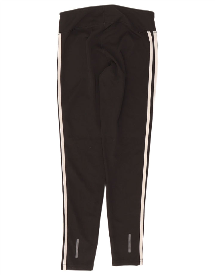 Adidas Womens Climalite Leggings UK 8/10 Small Black Polyester