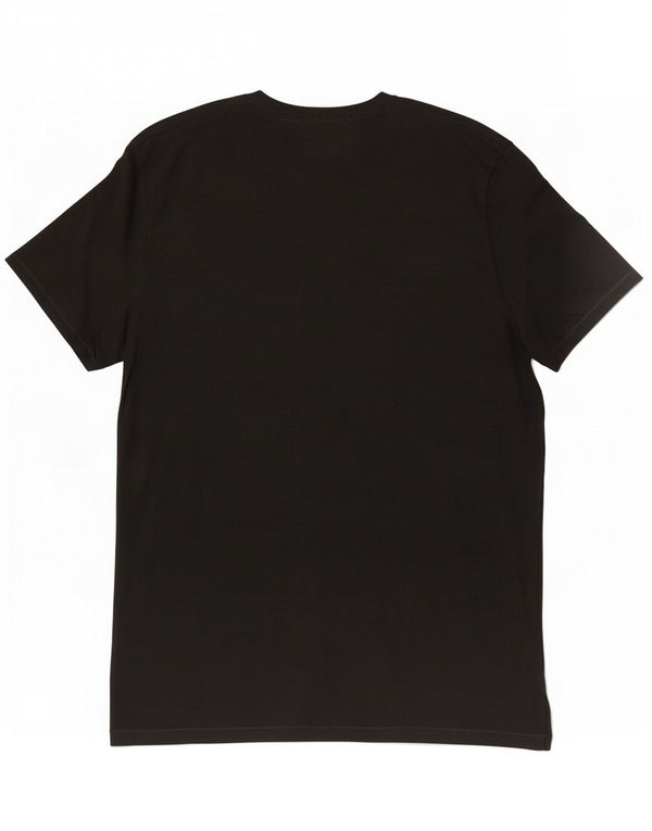 T-shirt grafica da uomo Bob Marley Wrangler, grande, in cotone nero